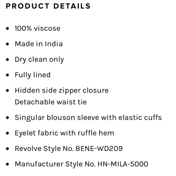 NWT HEMANT & NANDITA mila one shoulder ruffle dress in stone blue size large - Picture 9 of 16